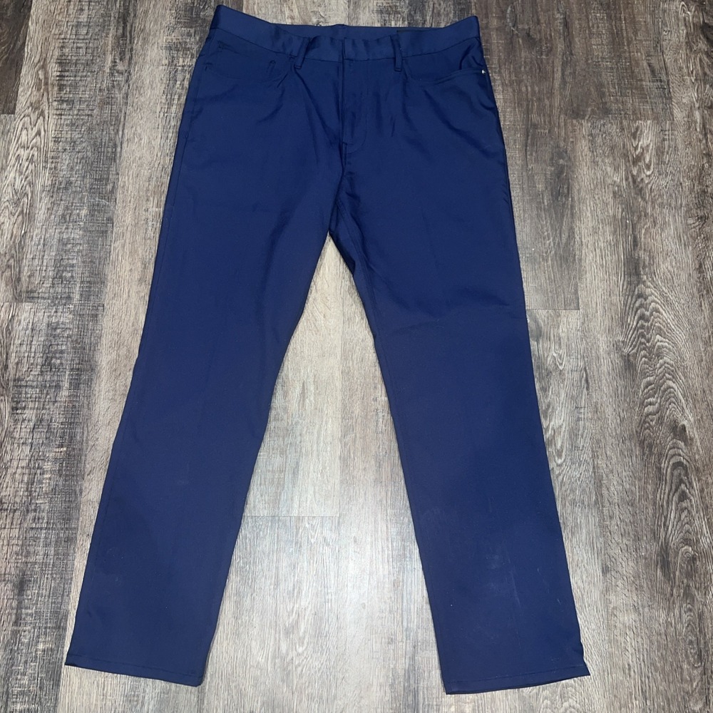 RLX Ralph Lauren Men 34x30 Tailored Fit Lightweight Golf Pants Navy Blue